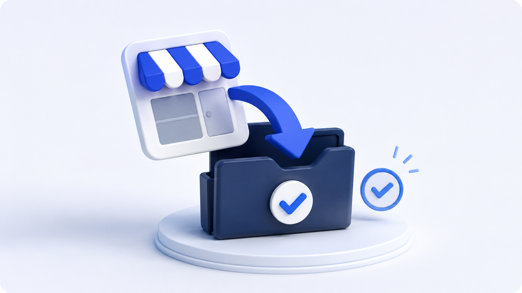 Illustratie: overname van een webshop